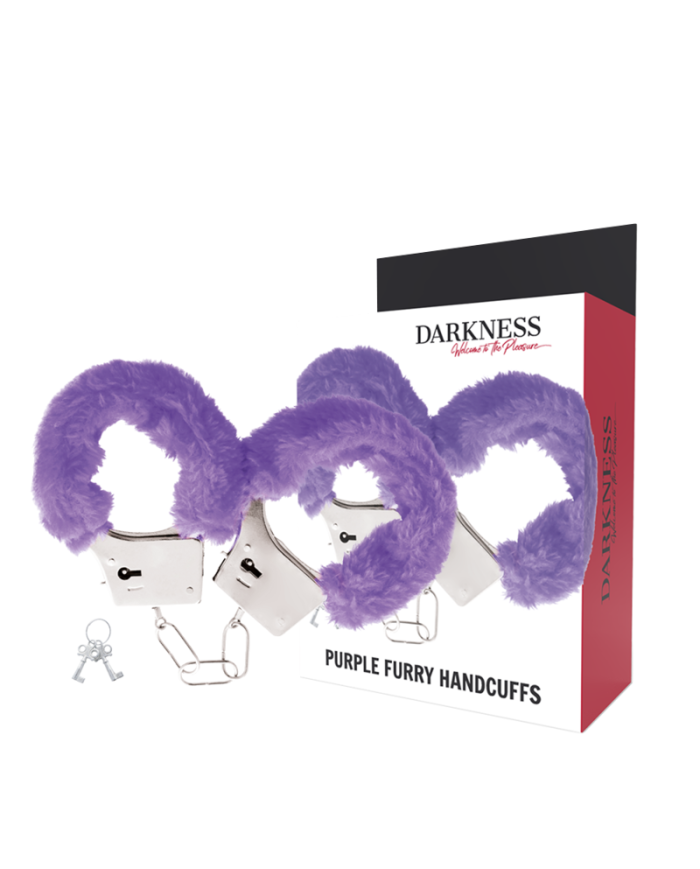 DARKNESS - MENOTTES PLEASURE FURRY VIOLET