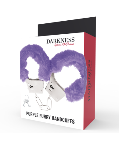 DARKNESS - MENOTTES PLEASURE FURRY VIOLET