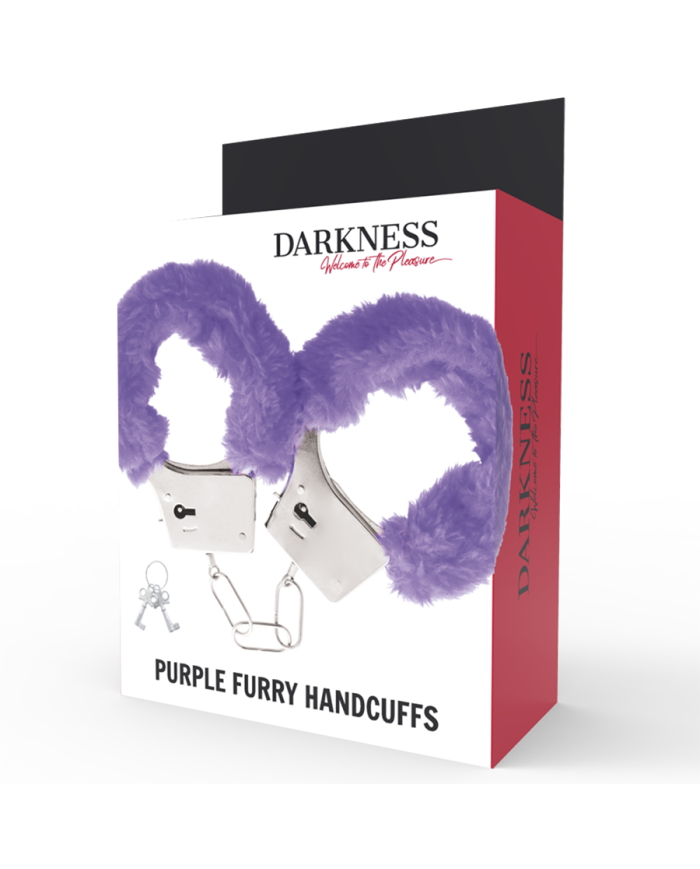 DARKNESS - MENOTTES PLEASURE FURRY VIOLET