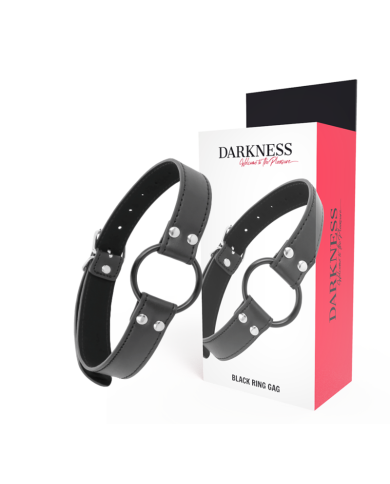 DARKNESS - GAG AVEC ANNEAU DIAMÈTRE 3,6 CM
