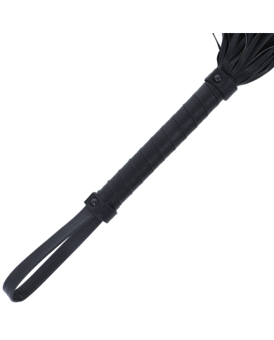 DARKNESS - FLOGGER NOIR 42CM CUIR