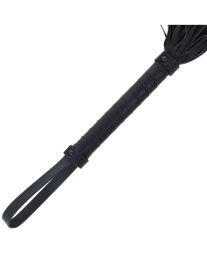 DARKNESS - FLOGGER NOIR 42CM CUIR