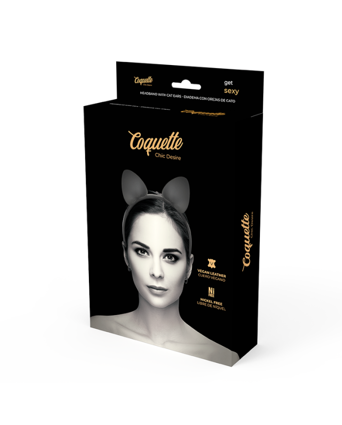 COQUETTE CHIC DESIRE - SERRE-TÊTE AVEC OREILLES DE CHAT