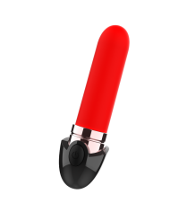 COQUETTE CHIC DESIRE - VIBRATEUR RECHARGEABLE ROUGE A LÈVRES NOIR/ OR