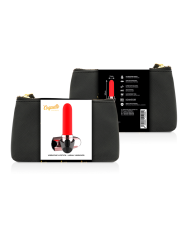 COQUETTE CHIC DESIRE - VIBRATEUR RECHARGEABLE ROUGE A LÈVRES NOIR/ OR