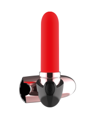 COQUETTE CHIC DESIRE - VIBRATEUR RECHARGEABLE ROUGE A LÈVRES NOIR/ OR
