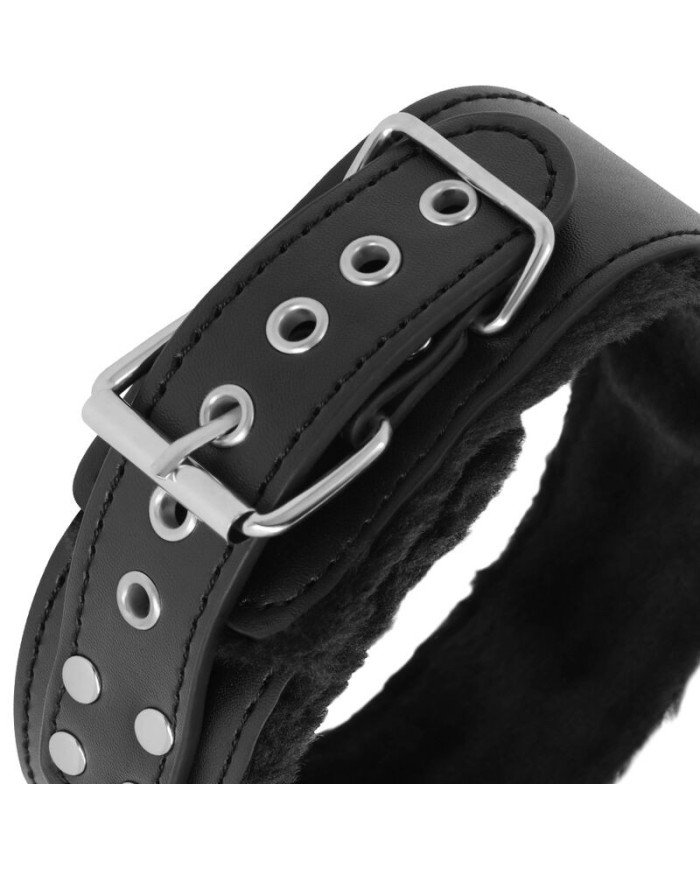 DARKNESS - COLLIER AVEC LAISSE TITANE