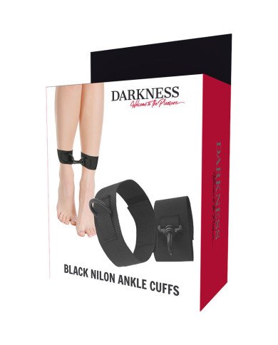 DARKNESS - CHEVILLES EN NYLON POUR DÉBUTANTS NOIR