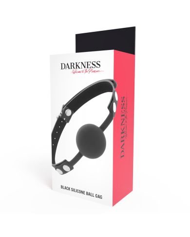 DARKNESS - BILLON EN SILICONE NOIR