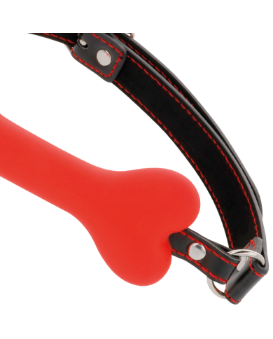 DARKNESS - BAILLON GAG SILICONE ROUGE