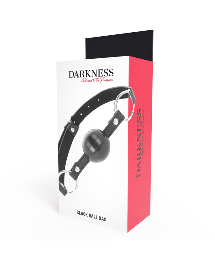 DARKNESS - BÂILLON BOULE NOIRE