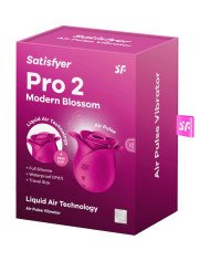 SATISFYER - AIR PULSE VIBRATEUR FLEUR MODERNE PRO 2