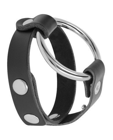 DARKNESS - ANNEAU DE BITE ET TESTICULE BDSM