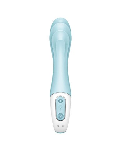 SATISFYER - AIR PUMP VIBRATOR 5+ APP GONFLABLE G-SPOT VIBRATOR BLEU