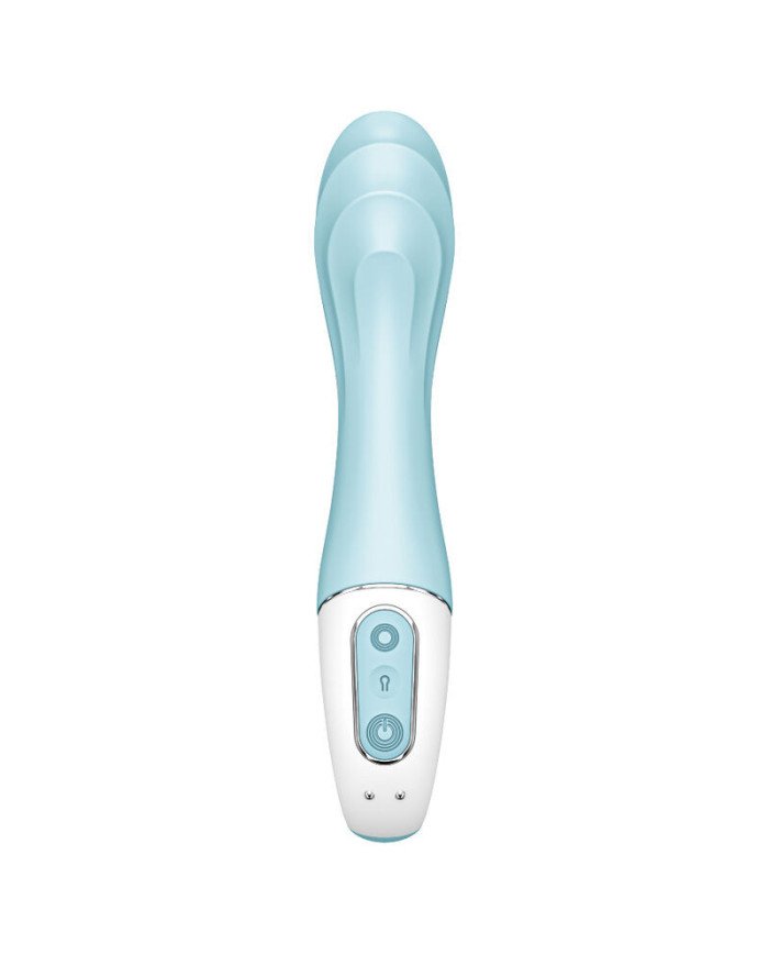 SATISFYER - AIR PUMP VIBRATOR 5+ APP GONFLABLE G-SPOT VIBRATOR BLEU