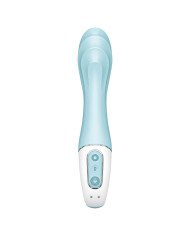 SATISFYER - AIR PUMP VIBRATOR 5+ APP GONFLABLE G-SPOT VIBRATOR BLEU
