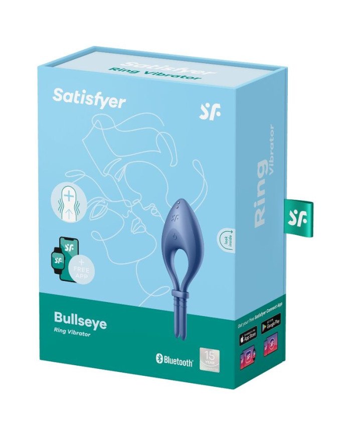 SATISFYER - APPLICATION BULLSEYE RING VIBRATOR