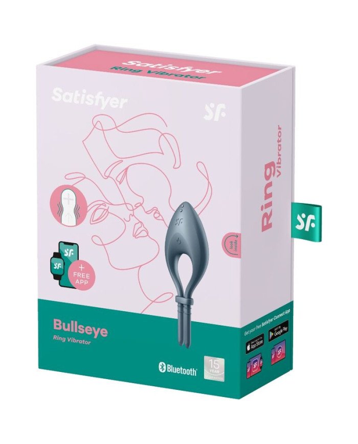SATISFYER - APPLICATION BULLSEYE RING VIBRATOR