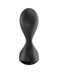 SATISFYER - APPLICATION DE PLUG VIBRANT SWEET SEAL NOIR