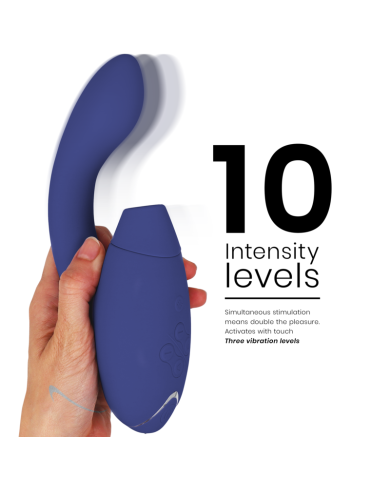 WOMANIZER - DUO 2 STIMULATEUR BLEU