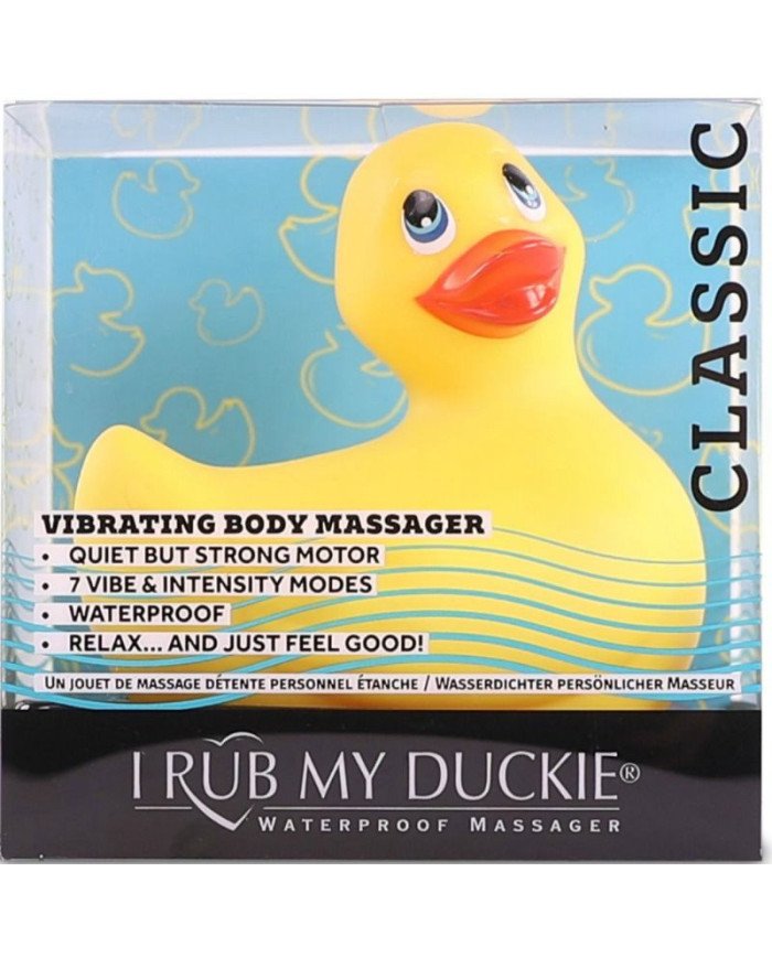 BIG TEASE TOYS - RUB MY DUCK CLASSIC VIBRANT JAUNE DE CANARD