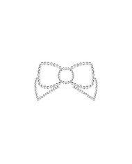 BIJOUX - CACHE TÉTON MIMI BOW ARGENT