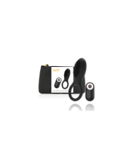 COQUETTE CHIC DESIRE - COCKRING TÉLÉCOMMANDE RECHARGEABLE NOIR / OR