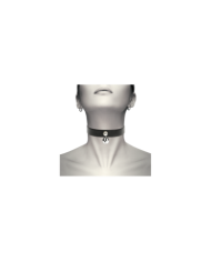 COQUETTE CHIC DESIRE - COLLIER EN CUIR VEGAN FEMME HOCHET