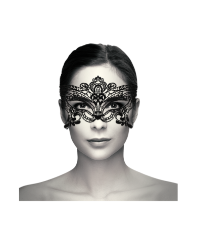 COQUETTE CHIC DESIRE - MASQUE LARGE EN DENTELLE NOIRE