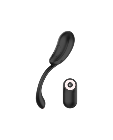 COQUETTE CHIC DESIRE - OEUF VIBRANT TÉLÉCOMMANDE RECHARGEABLE NOIR/OR