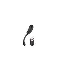 COQUETTE CHIC DESIRE - OEUF VIBRANT TÉLÉCOMMANDE RECHARGEABLE NOIR/OR