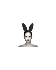 COQUETTE CHIC DESIRE - SERRE-TÊTE AVEC OREILLES DE LAPIN