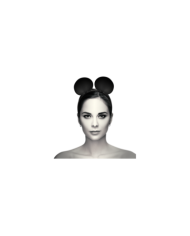 COQUETTE CHIC DESIRE - SERRE-TÊTE AVEC OREILLES DE SOURIS