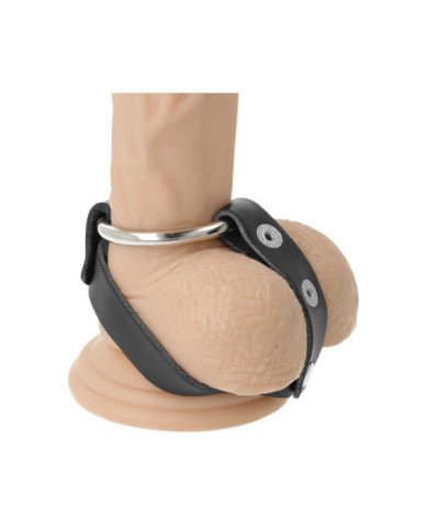 DARKNESS - ANNEAU DE BITE ET TESTICULE BDSM