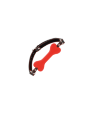 DARKNESS - BAILLON GAG SILICONE ROUGE