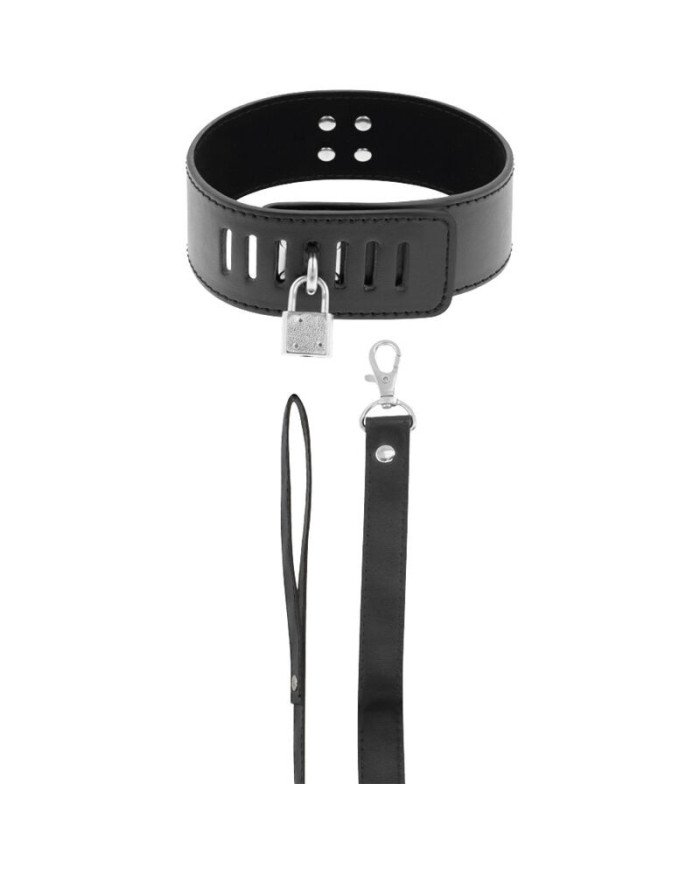DARKNESS - COLLIER DE POSTURE VERROUILLABLE - NOIR