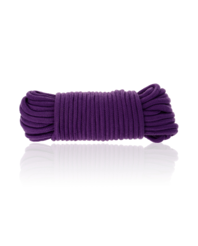 DARKNESS - CORDE DE BONDAGE EN COTON 20 MÈTRES LILAS