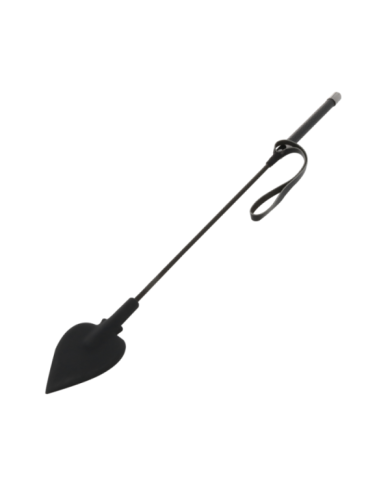 DARKNESS - CRAVACHE EN SILICONE NOIR