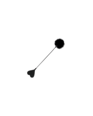 DARKNESS - FOUET PLUME DAMOUR NOIR 40 CM