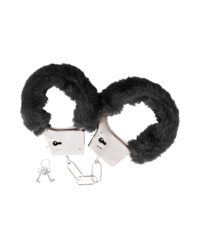DARKNESS - MENOTTES PLEASURE FURRY NOIRES