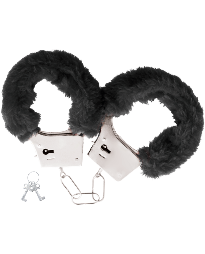 DARKNESS - MENOTTES PLEASURE FURRY NOIRES