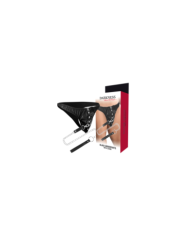 DARKNESS - CULOTTE NOIR AVEC LAISSE