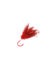 DARKNESS - PLUME ROUGE 17CM
