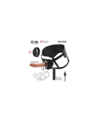 FETISH SUBMISSIVE CYBER STRAP - HARNAIS TÉLÉCOMMANDE ET BALLE VIBRANTE TECHNOLOGIE WATCME L