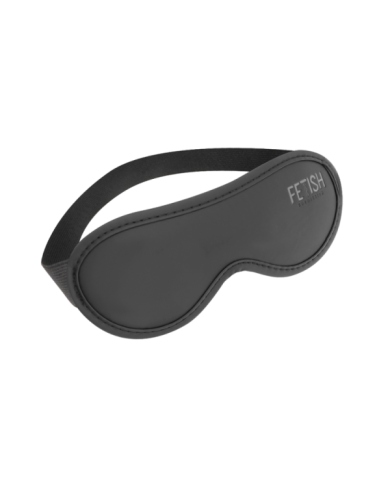FETISH SUBMISSIVE - MASQUE EN CUIR VÉGAN II AVEC DOUBLURE EN NÉOPRÈNE